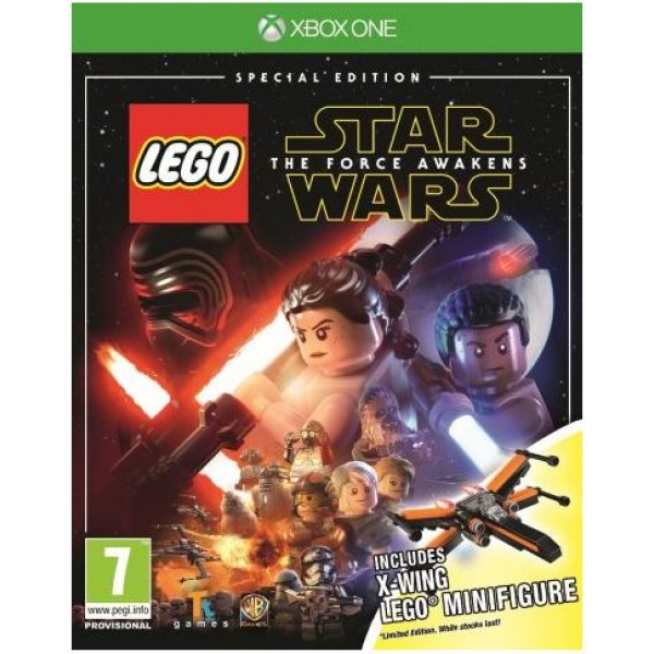 Lego Star Wars The Force Awakens Special Edition Xbox One Game (X-Wing Figure) Lego Star Wars The Force Awakens Special Edition Xbox One Game (X-Wing Figure)